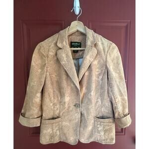 Eddie Bauer Orange Light Weight Blazer